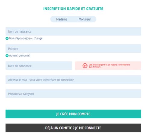 mon compte genybet - geny résultats du jour